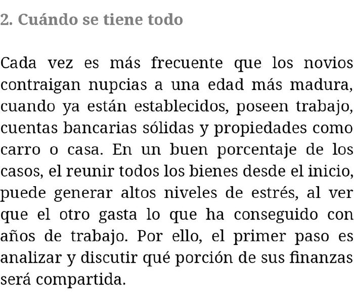 Rally 5 reglas financieras para recién casados. - 7