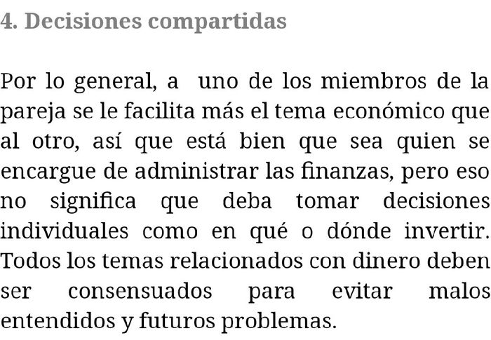 Rally 5 reglas financieras para recién casados. - 10