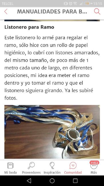 Dinámica para aventar el ramo - 1
