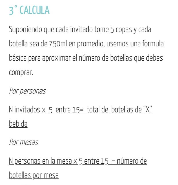 cuantas botellas hay que comprar ? 6
