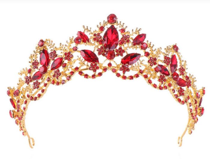 Tiaras con tonos escarlata - 5