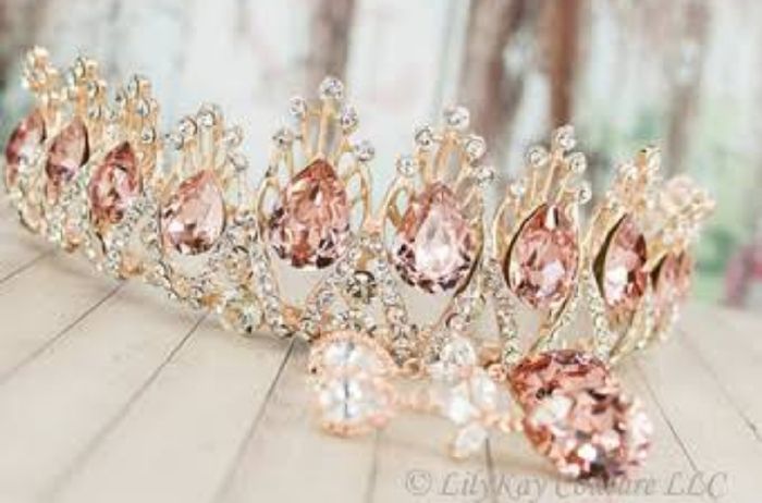 Tiaras en rose gold - 4