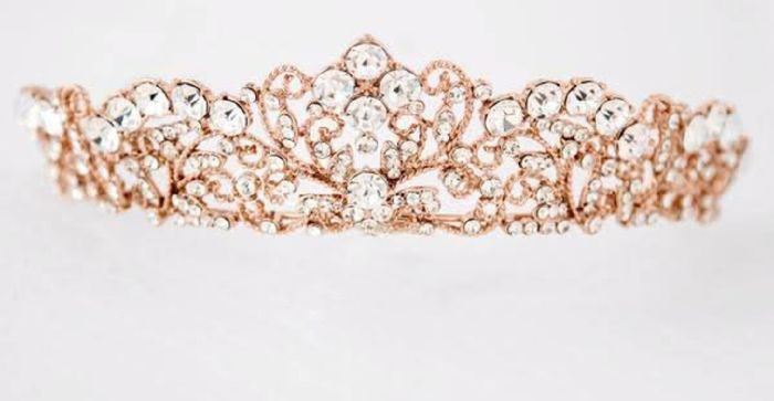 Tiaras en rose gold - 23