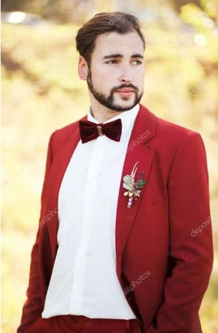 Rojo en el traje del novio - 9