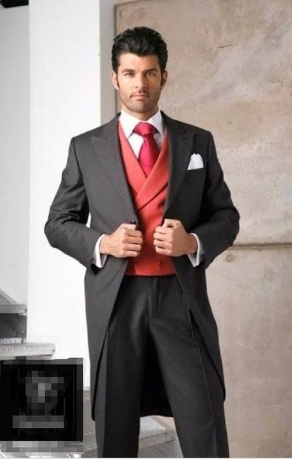 Rojo en el traje del novio - 11