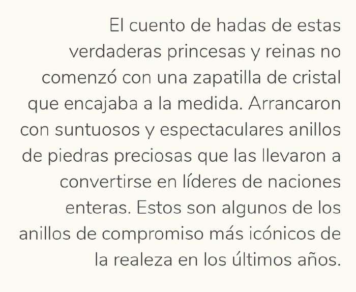 Anillos de compromiso Royals 1