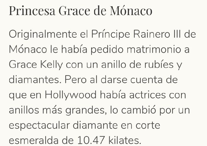 Anillos de compromiso Royals 5