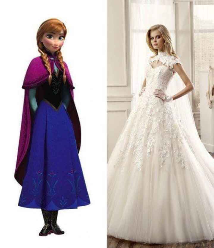  Vestidos de novia inspirados en princesa Disney - 3