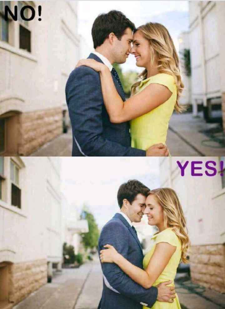 Poses correctas para fotos de pareja. - 4