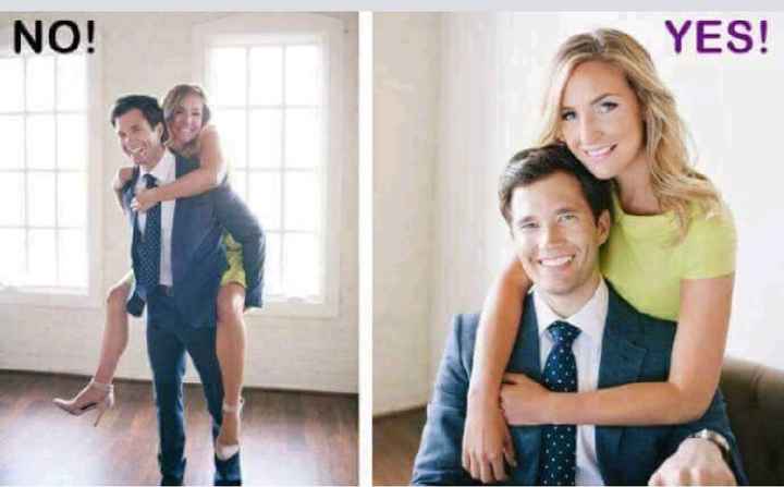Poses correctas para fotos de pareja. - 7