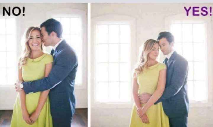 Poses correctas para fotos de pareja. - 8