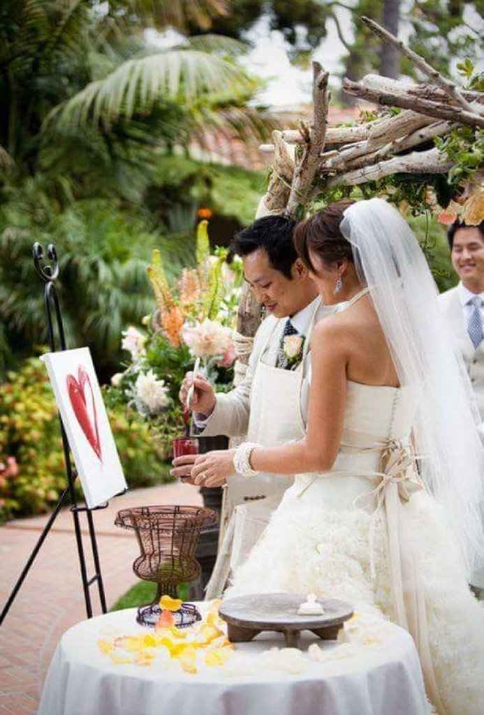 Obra de arte en la boda. - 5
