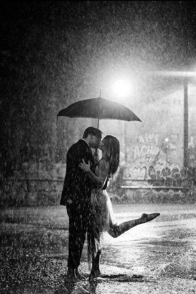 Save the date bajo la lluvia - 1