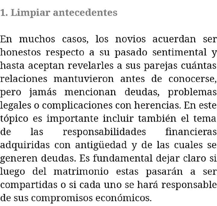 Rally 5 reglas financieras para recién casados. - 6