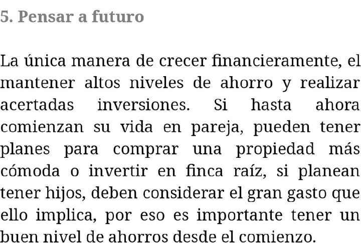 Rally 5 reglas financieras para recién casados. - 11