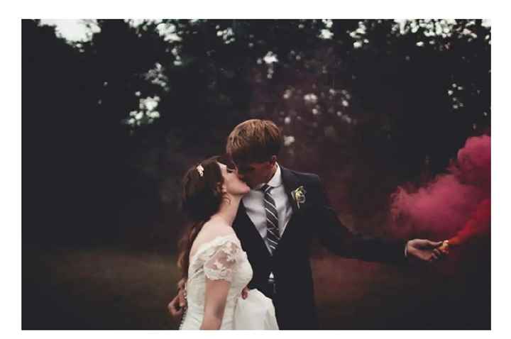 Humo de colores para tu boda - 7