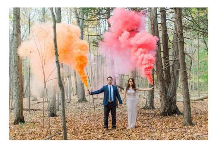 Humo de colores para tu boda - 10