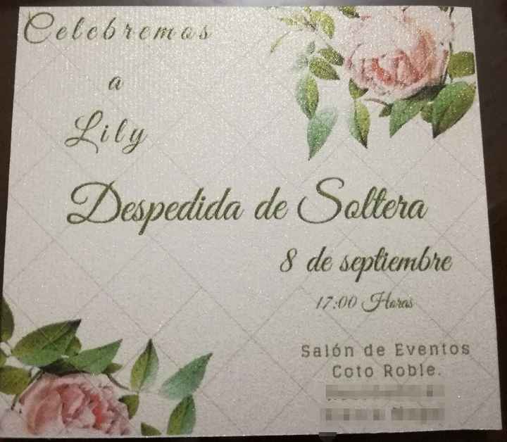 Aprendí a usar Canva... La invitación de mi despedida. - 1