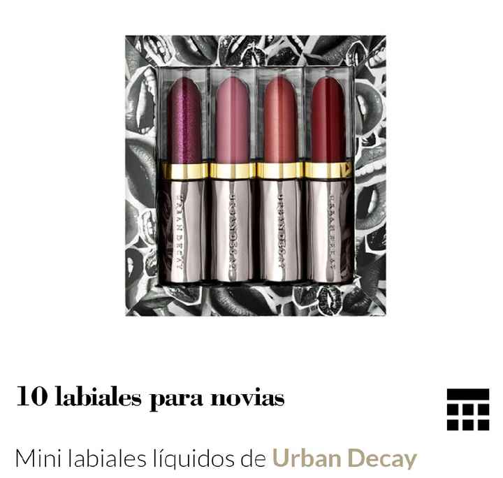 Labiales para novias. - 3