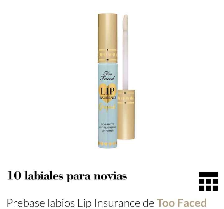 Labiales para novias. - 5