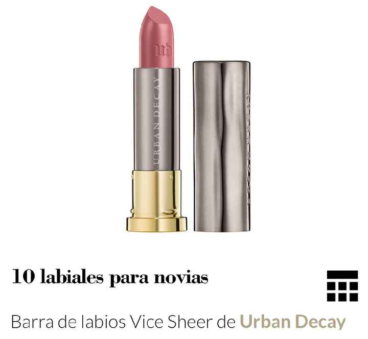 Labiales para novias. - 7