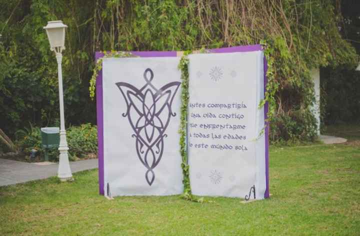 Ideas de una Ud-boda El Señor de los Anillos - 5