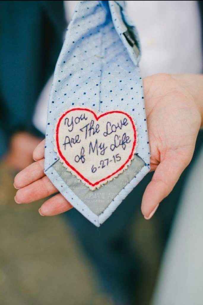 Mensajitos en la ropa el día de la boda - 3