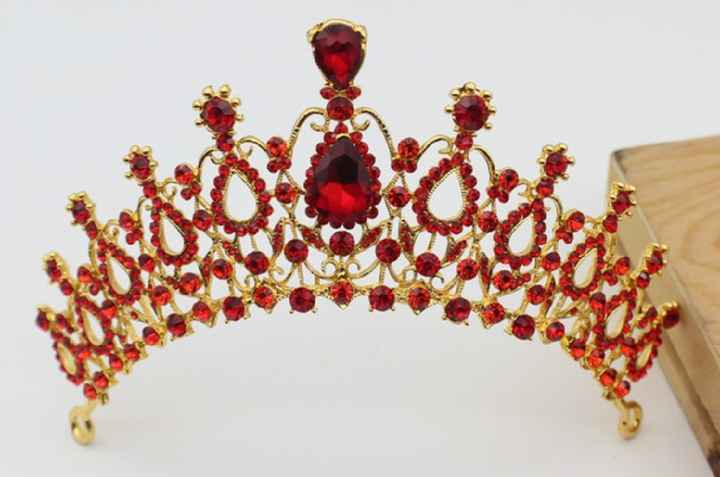 Tiaras con tonos escarlata - 2