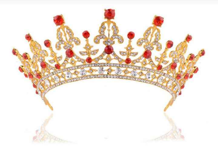 Tiaras con tonos escarlata - 4