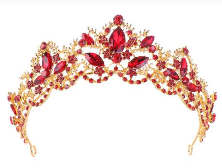 Tiaras con tonos escarlata - 5
