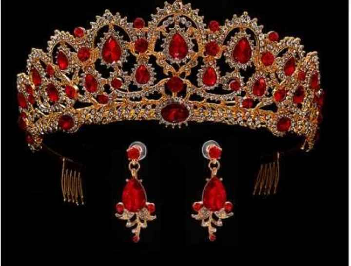 Tiaras con tonos escarlata - 6