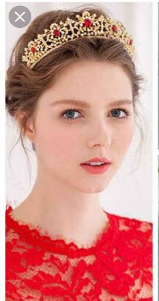 Tiaras con tonos escarlata - 9