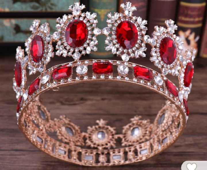 Tiaras con tonos escarlata - 10