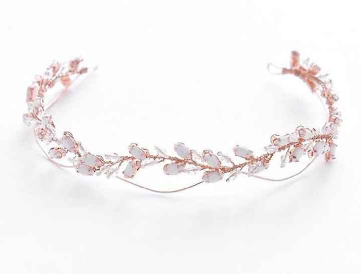 Tiaras en rose gold - 2