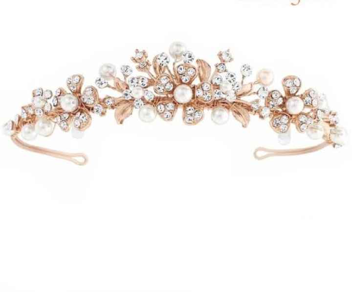 Tiaras en rose gold - 5