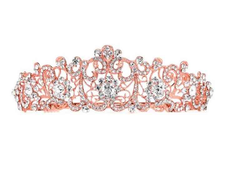 Tiaras en rose gold - 6