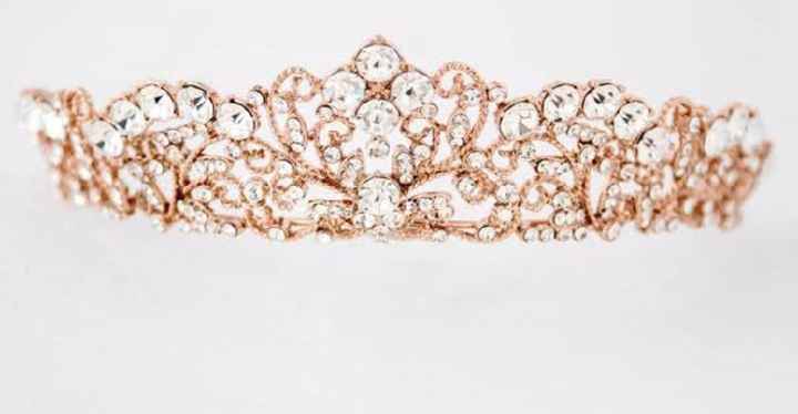 Tiaras en rose gold - 23