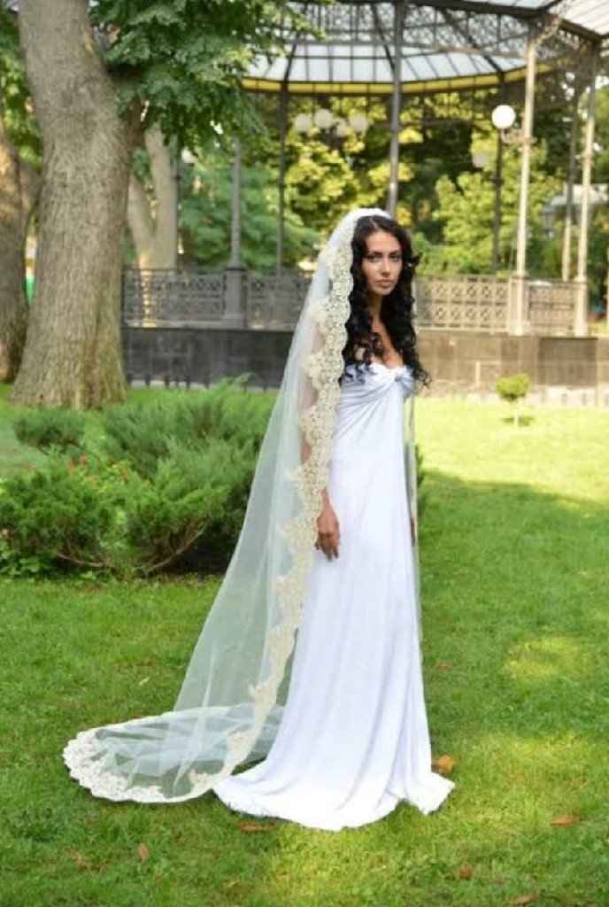 Velo con toque dorado - 19