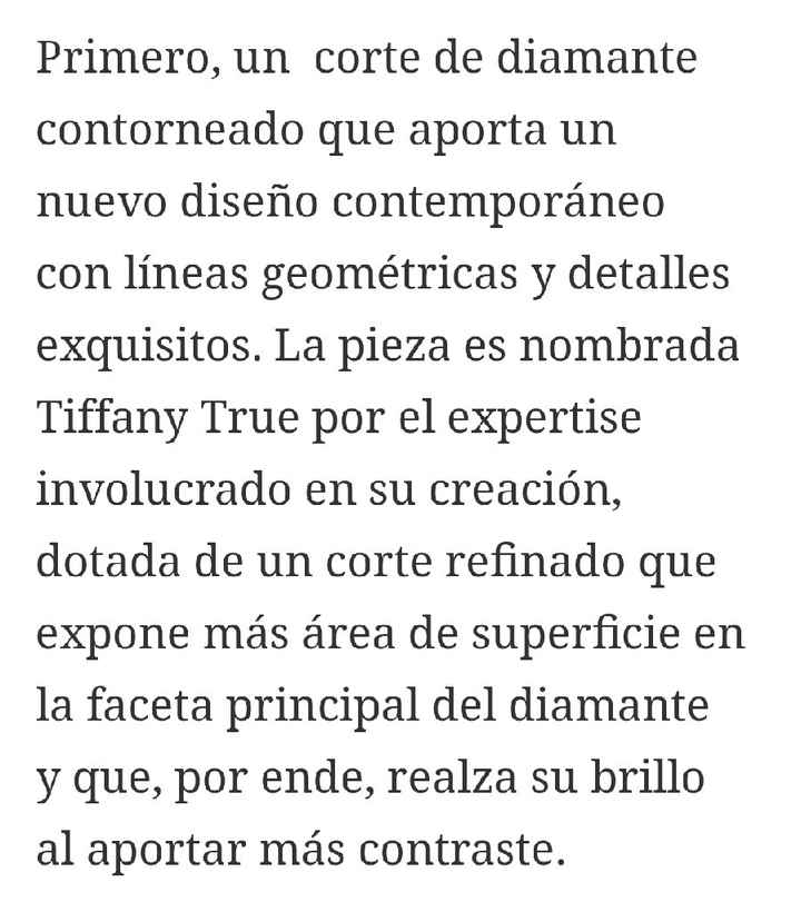 Tiffany reinventa el anillo de compromiso - 2