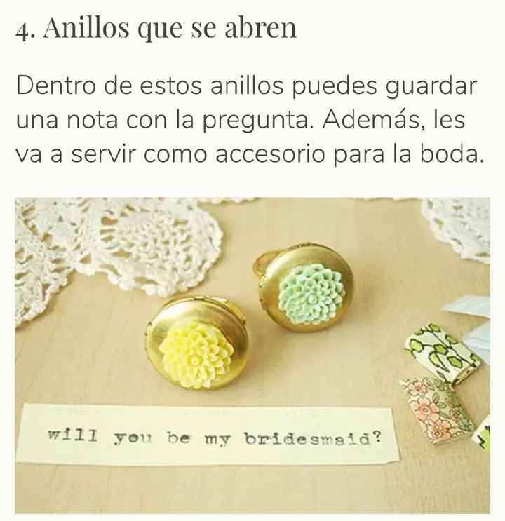 13 ideas para pedirle a tus amigas que sean tus damas. - 5