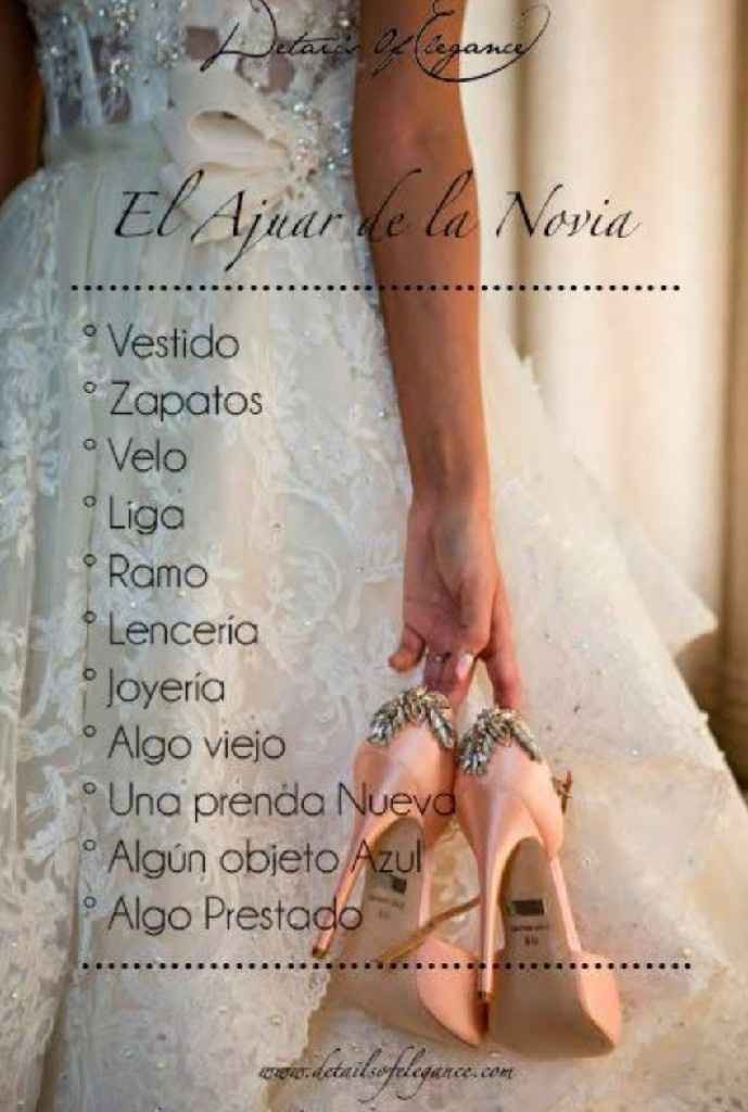 ¿Que comprar y no del ajuar de la novia? - 1