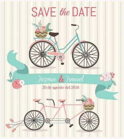 Mi save the date, me ayuda a escoger uno!! - 1