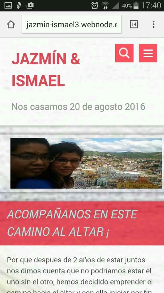 Hice mi pagina web....q tal me quedo - 1