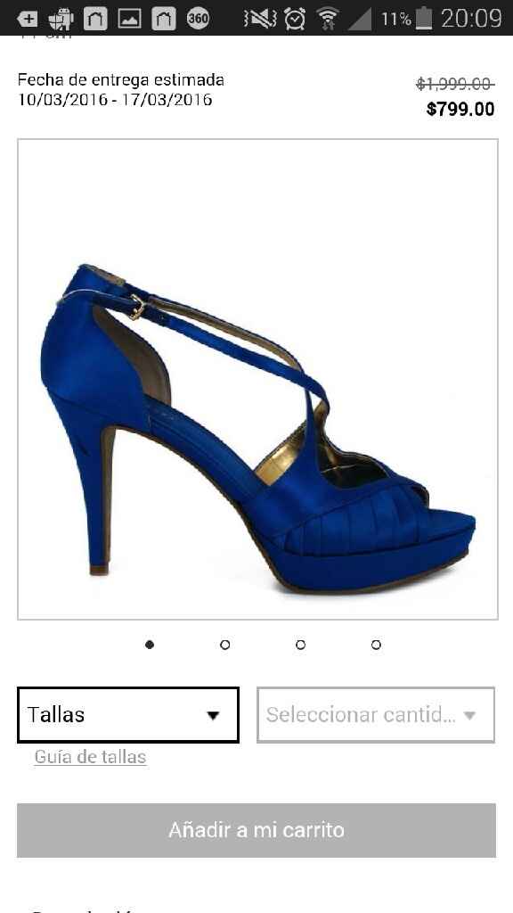 Zapatos... ¿azules? - 1