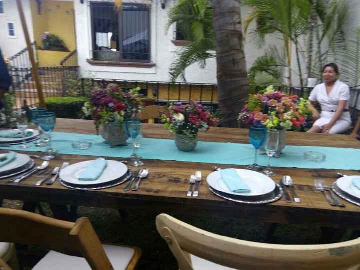 A 3 meses  la locura el montaje  y menu - 1