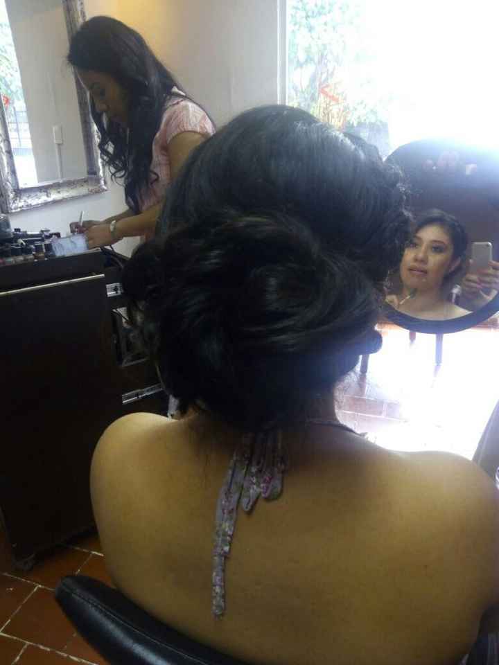 A 3 meses  locura total mi maquillaje y peinado! - 5