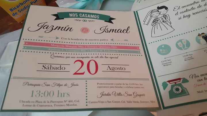 Mis invitaciones, me encantaron!! - 3