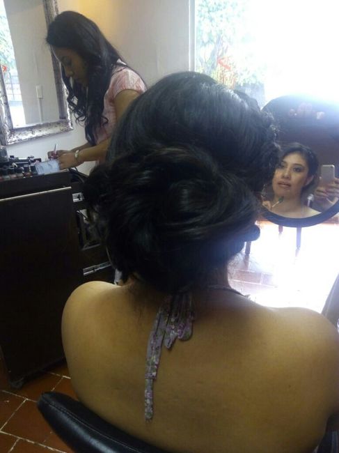A 3 meses  locura total mi maquillaje y peinado! - 5