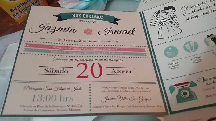 Mis invitaciones, me encantaron!! - 3