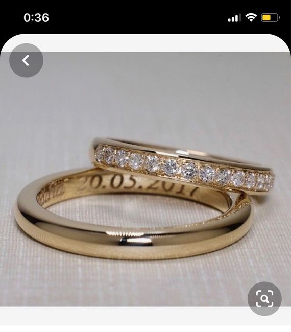Nuestros anillos💍 de matrimonio 👰🏻🎩❤️ 2